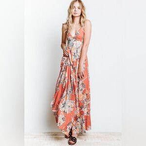 chinese dress ladies Amazon.com: Free People Remind Me Maxi Dress Coral Combo LG (Women's 12) :  Clothing, Shoes & Jewelry